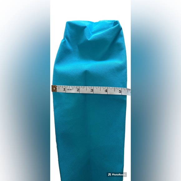 Cream & Blue Tote/Gift Bag. - Picture 4 of 6